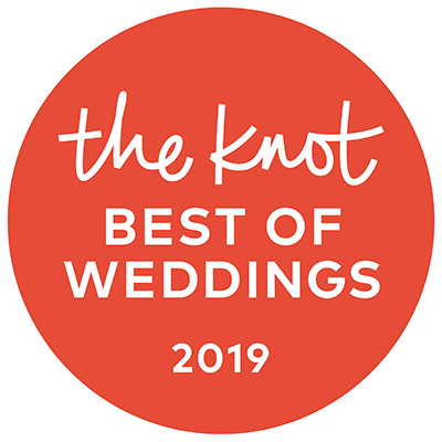 the knot best of weddings 2019 badge